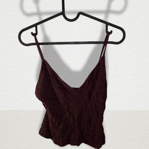 Brandy Melville Burgundy Tank